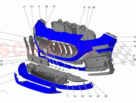 Photo of FRONT GRILLE ASSEMBLY…
