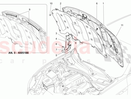 Photo of GAS SPRING FRONT LID…