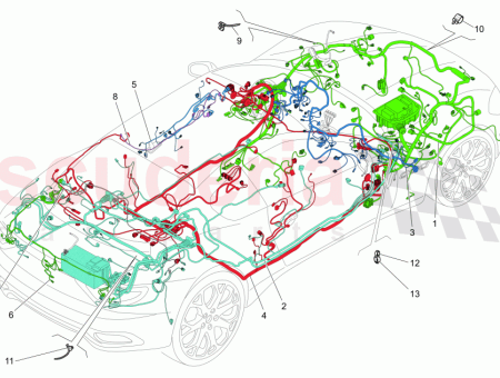 Photo of PASSENGER DOOR WIRING HARNESS…