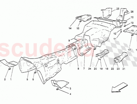 Photo of LH SILENCER HEAT SHIELD…