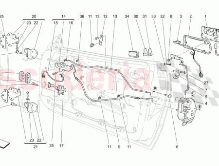 Photo of R H DOOR SAFETY TIE ROD…