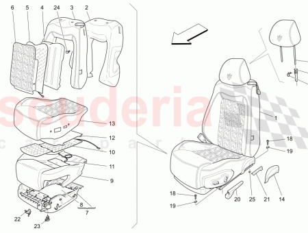 Photo of FRONT LH SEAT ASSEMBLY…