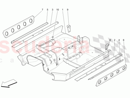 Photo of L H BRACKET FOR SIDE BAG SENSOR SUPPORTING…