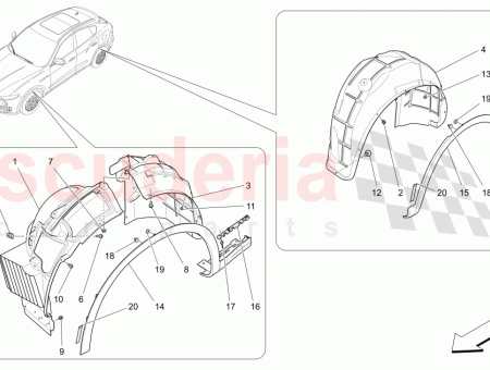 Photo of RH REAR WHEELHOUSE GUARD…