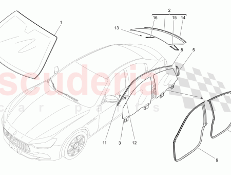Photo of RH REAR DOOR WINDOW…