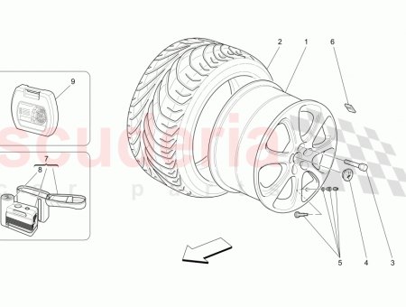 Photo of REAR WHEEL RIM…