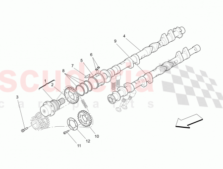 Photo of LH EXHAUST CAMSHAFT…