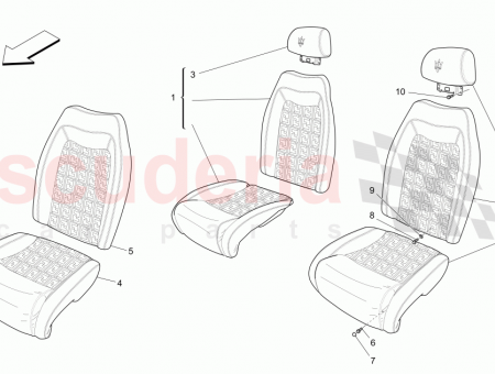 Photo of RH REAR SEAT BACKREST COVER…