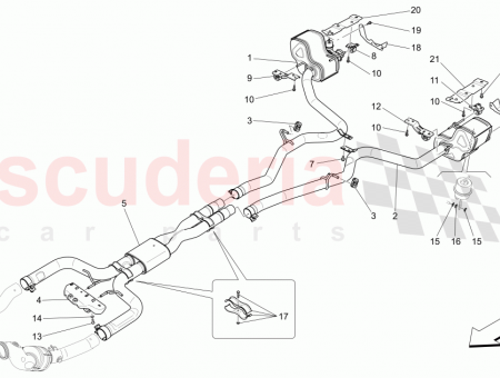 Photo of RH REAR SILENCER SUPPORT…