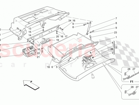 Photo of GLOVE BOX HINGE…