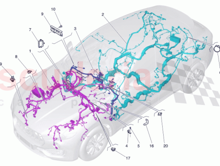 Photo of ENGINE COMPARTMENT WIRING HARNESS…