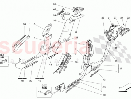 Photo of FRONT RH PILLAR COVER ASSEMBLY…