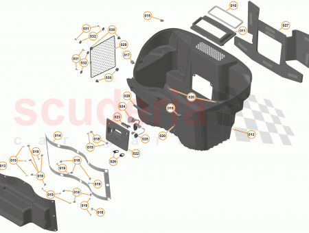 Photo of Seal Cover Luggage Bin Toe…