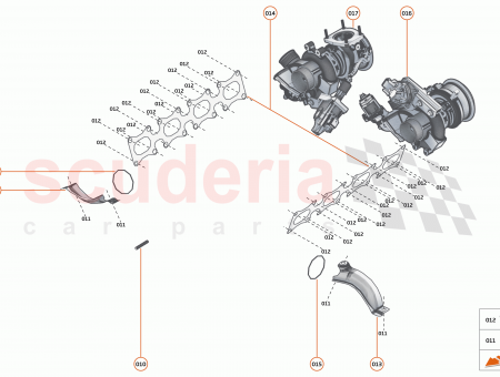 Photo of EXHAUST MANIFOLD HEATSHIELD SCREW M6X20 675LT SPORTS SERIES…