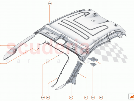 Photo of ASSY HEADLINING CAMERA LHD AIS…