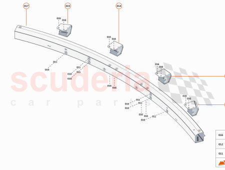 Photo of BRKT CATCHER PEND RR BMPR LH OTR…