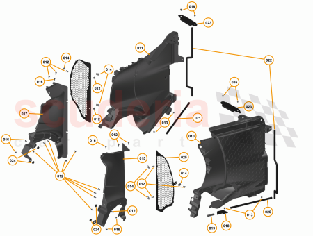 Photo of DUCT SIDE OUTER LOWER FOAM FRONT…