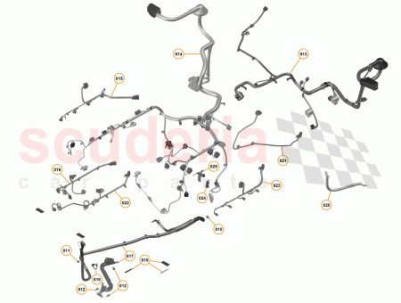Photo of Wiring Harness Engine 675LT…