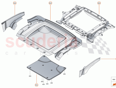 Photo of NVH BULKHEAD RR UPR SPIDER…