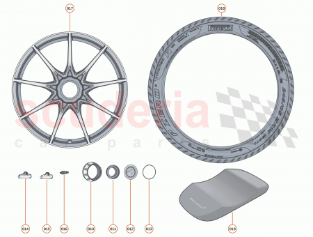 Photo of CENTRE LOCK NUT WHEEL RH…