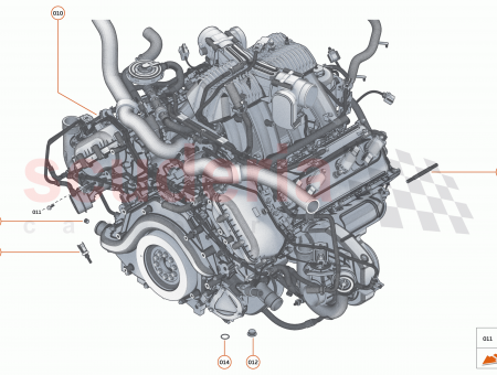 Photo of ENGINE V8 4 0L ISG BOF…