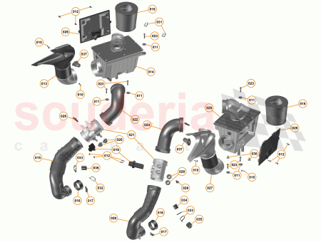 Photo of Duct External Air Intake to Airbox Coupe RH…