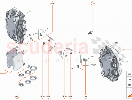 Photo of BRAKE PAD KIT CCC AXLE SET REAR CCM…