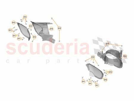 Photo of GRILLE WHEEL ARCH LINER REAR LH…