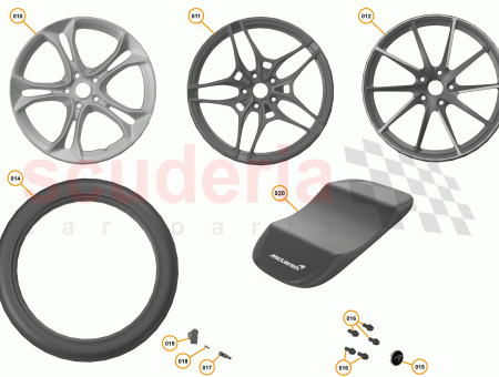 Photo of WHEEL STANDARD 19X9 0J FRONT…