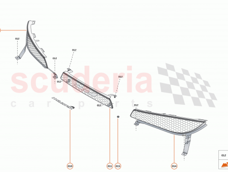 Photo of RR GRILLE UPR RH…