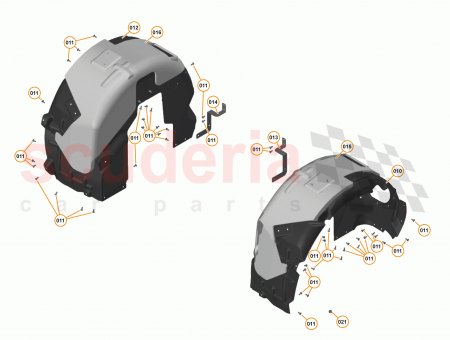Photo of NVH Wheel Arch Liner Rear RH…