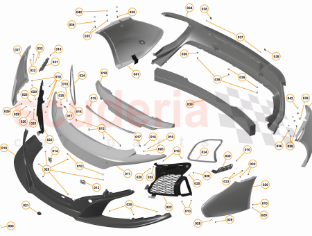 Photo of Front Bumper Side Panel Outer RH…
