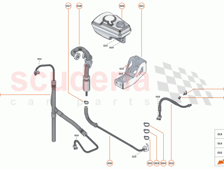 Photo of HOSE RESERVOIR TO FILTER PUMP RHD…