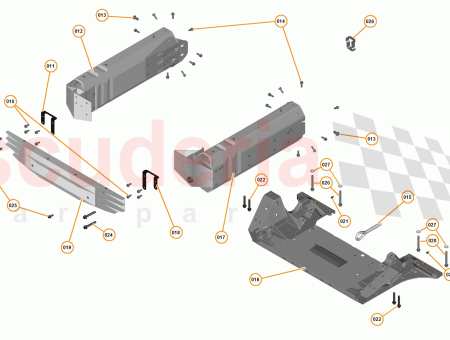 Photo of Longitudinal Crash Structure Front LH MY2015…