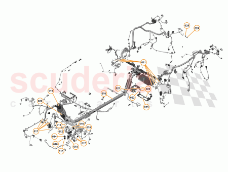 Photo of WIRING HARNESS BODY HIGH LINE SPIDER FEDERAL…