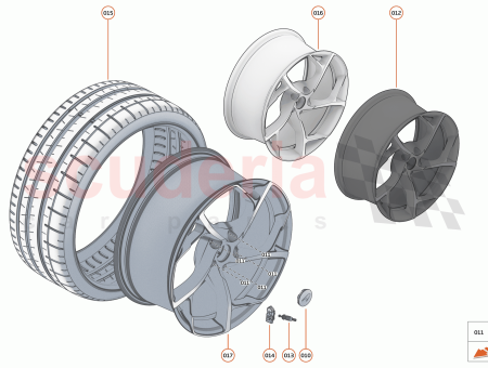 Photo of TYRE PIRELLI 245 35R19 CORSA FRONT…