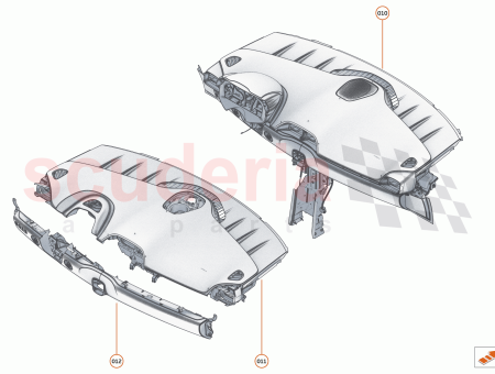 Photo of ASSY FACIA RHD NOSELIFT PDC HL EC ADAS…