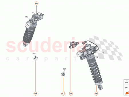 Photo of SUSPENSION UNIT FRONT LH…