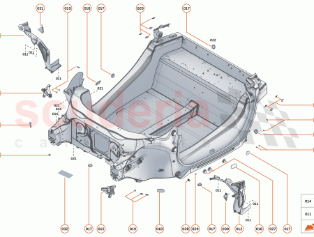 Photo of ASSY WALCP INFILL PANEL SPIDER FRT LH…