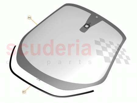 Photo of Windscreen Assy Not Inc Seal…