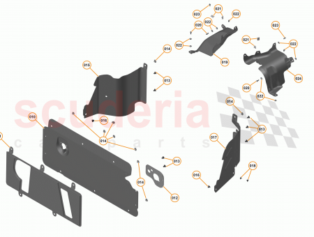 Photo of HEATSHIELD AIR GUIDE FRONT RH…