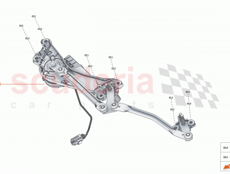 Photo of ASSY WINDSCREEN WIPER LINKAGE RHD…