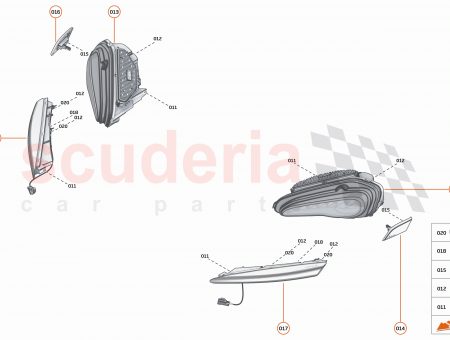 Photo of ASSY HEADLAMP LH LHD…