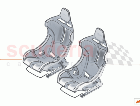 Photo of ASSY SLW RACE SEAT RHD PASS FIXED…