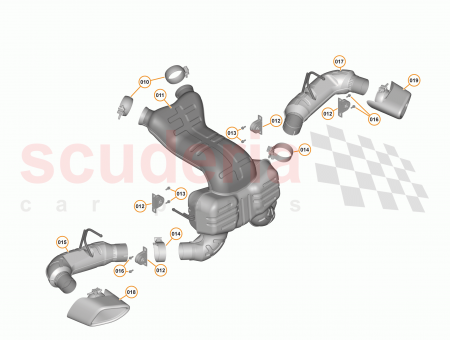 Photo of MUFFLER INC HEATSHIELD 570S SPIDER SPORTS…