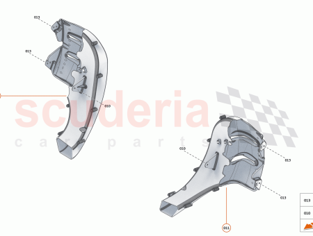 Photo of ASSY BRAKE COOLING DUCT FR RH…