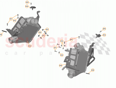 Photo of ASSY WATER CHARGE AIR COOLER LH…