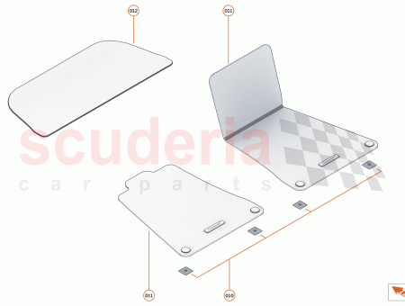 Photo of FRONT LUGGAGE BIN MAT…