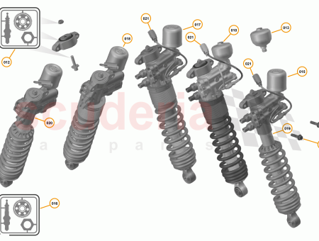 Photo of SUSPENSION UNIT TENNECO FRONT RH…
