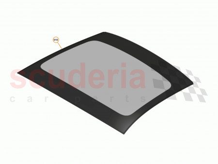 Photo of ASSY GLASS ROOF GT GREY TINT…